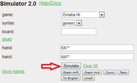 Распределение эквити на флопе