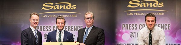 Дэвид Бэкхем стал лицом Las Vegas Sands