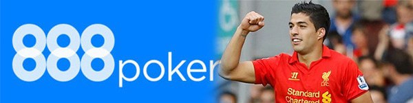 Футболист Луис Суарес теперь в команде 888 Poker