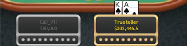 Trueteller за 4 дня довел свой выигрыш до $1 млн.