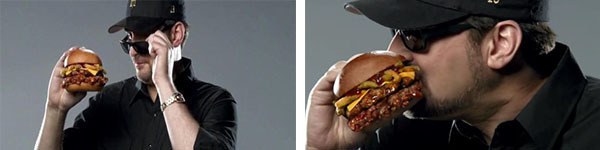 Фил Хельмут снялся в рекламе бургера
