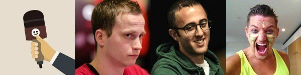 133 секундные интервью с известными покеристами!