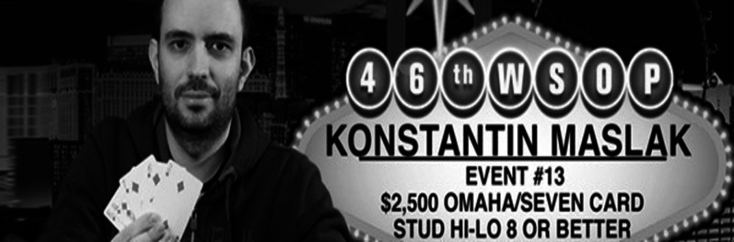 Константин Маслак на WSOP 2015