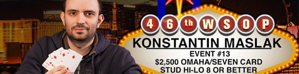 Константин Маслак выиграл браслет WSOP 2015