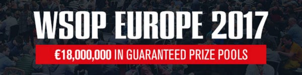 WSOPE 2017 – статистика прошедших турниров