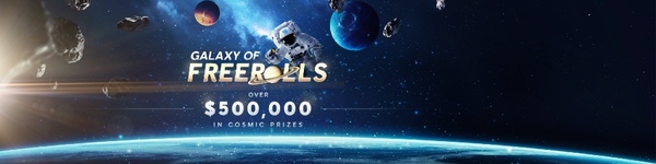Ежедневные фрироллы «Galaxy of Freerolls» на $500 000
