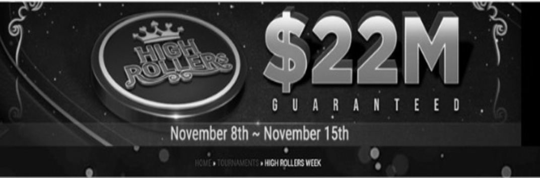 Новые турниры High Rollers Week на GG ПокерОк