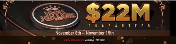 Серия High Rollers Week пройдет на GGPokerOk с суммарной гарантией 22 миллиона долларов