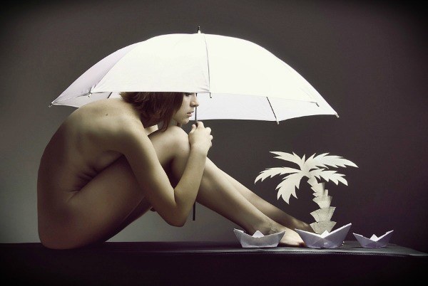 Голая девушка