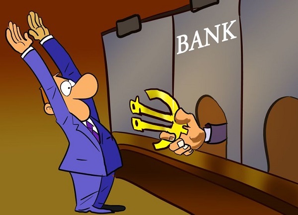 забрать банк