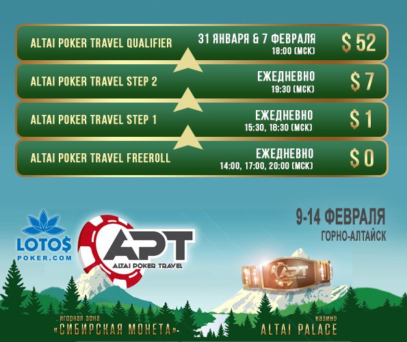 Сателлиты Altai Poker Travel