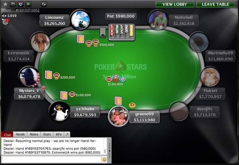 Финальный стол SM