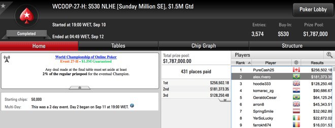 sunday million