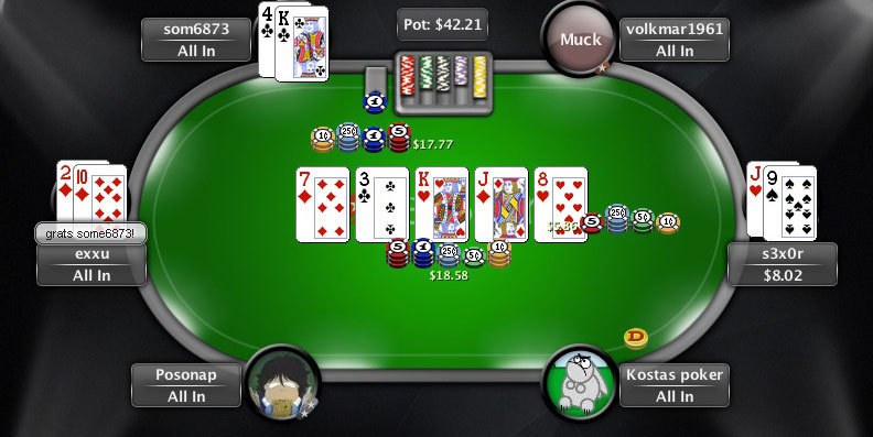 раздача покер