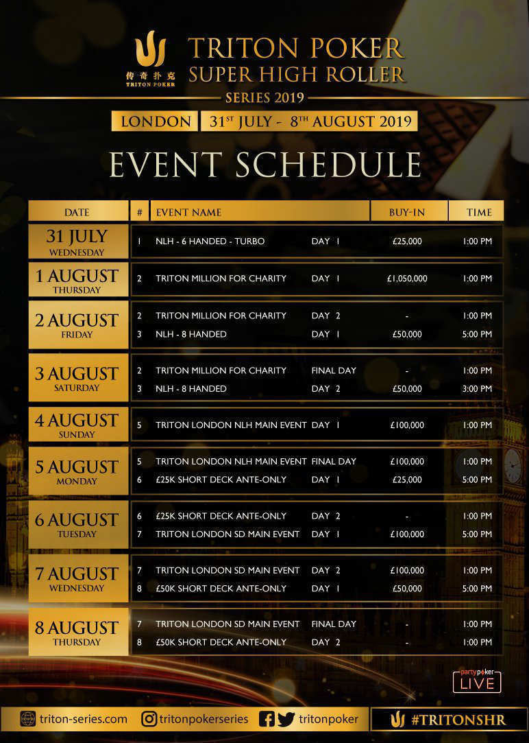 расписании серии