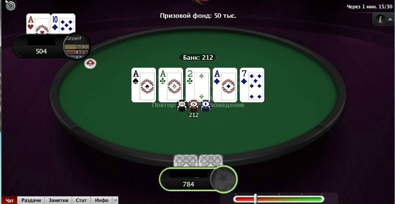 комбинация каре