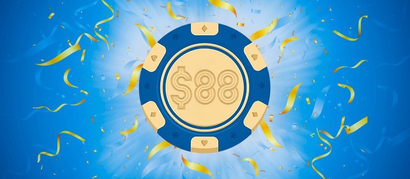 Бездепозитный бонус $88