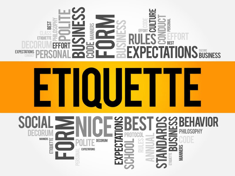 правила этикета