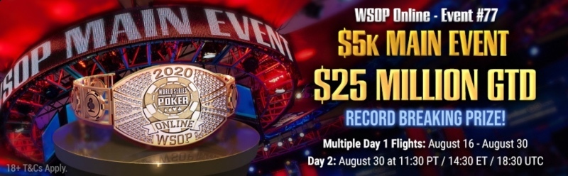 wsop main event